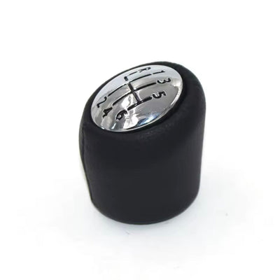 Pommeau de vitesse Vel Satis noir avec dessus chrome poli