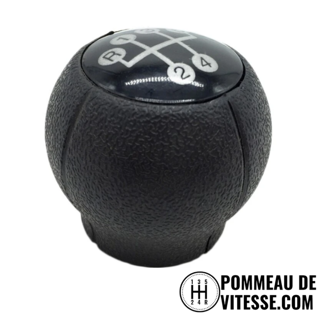 Pommeau de vitesse Opel Combo en 5 vitesse de couleur noir.