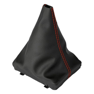 Soufflet levier de vitesse Audi A6 C6 noir couture rouge
