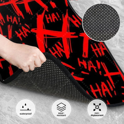 Détail du dos à picots du tapis de sol voiture HA HA