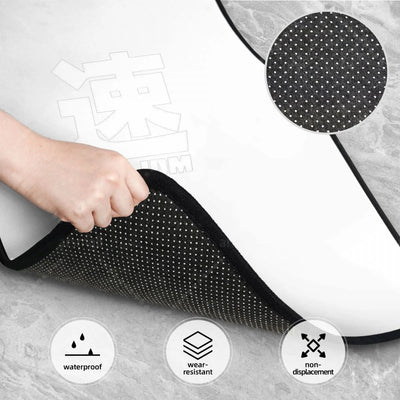 Face inférieure à picots antidérapants du tapis de sol JDM