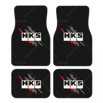 Tapis de sol voiture HKS logo moderne style racing habitacle