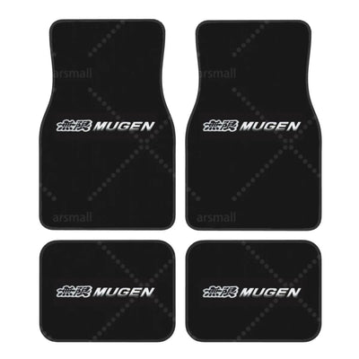 Tapis de sol voiture Mugen avec logo classique intérieur sportif