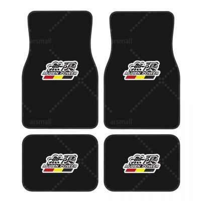 Tapis de sol voiture Mugen logo sport design racing habitacle