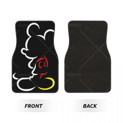 Dessous anti-dérapant tapis de sol voiture Mickey sécurité conduite
