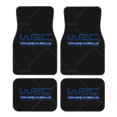 Tapis de sol voiture WRC bleu style rally habitacle personnalisé