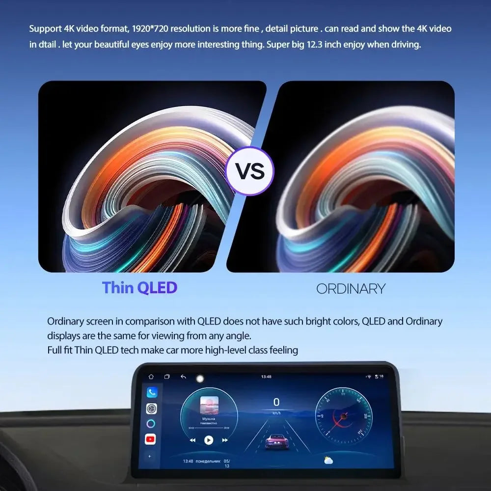 Comparatif de qualité d'affichage du virtual cockpit Audi A5 8T