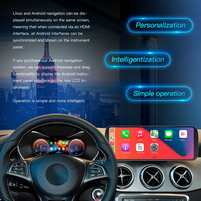 Personnalisation et CarPlay sans fil sur le virtual cockpit Mercedes GLA CLA