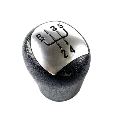 pommeau de vitesse Twingo 2 de couleur gris et noir pour boîte 5 vitesses.