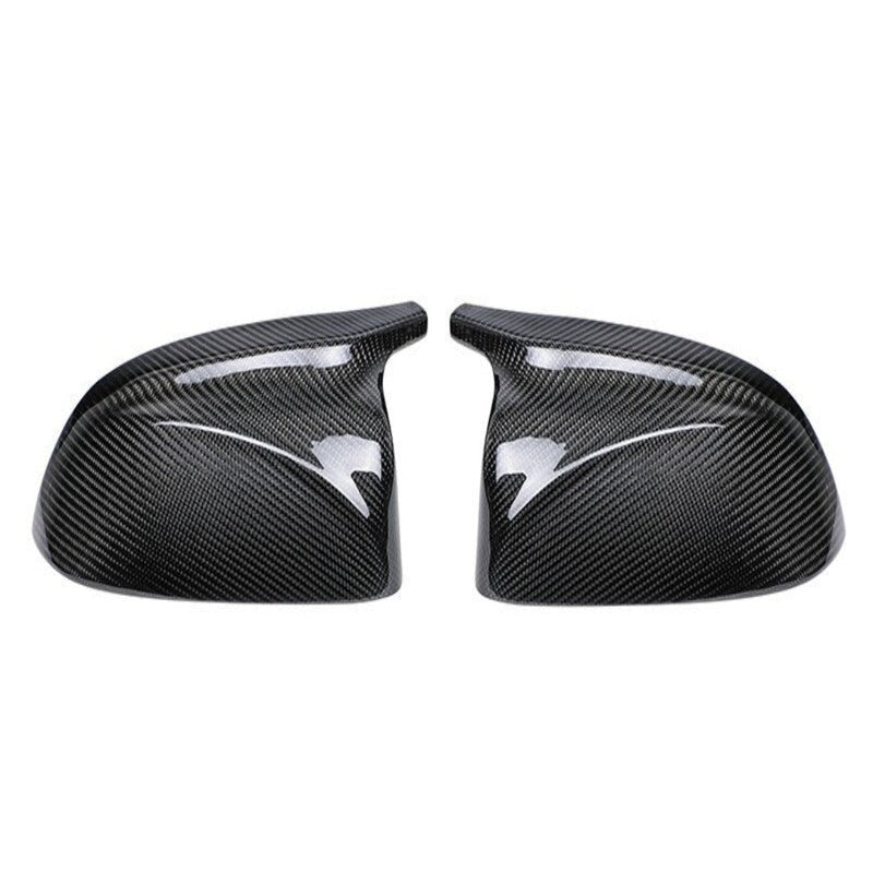Coque rétroviseur BMW X3 de couleur noir brillant.