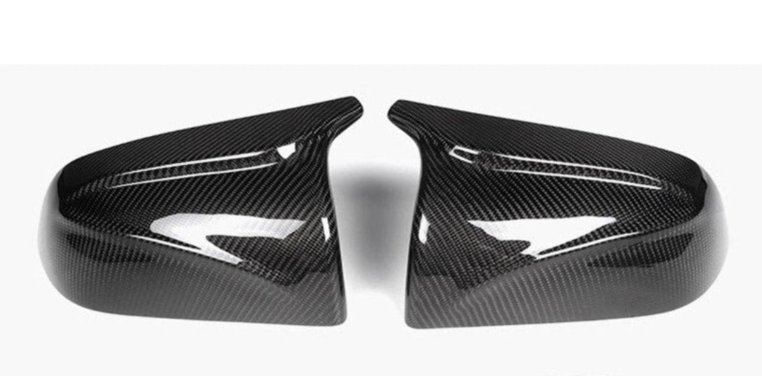 Coque rétroviseur Tesla model 3 couleur noir carbone.