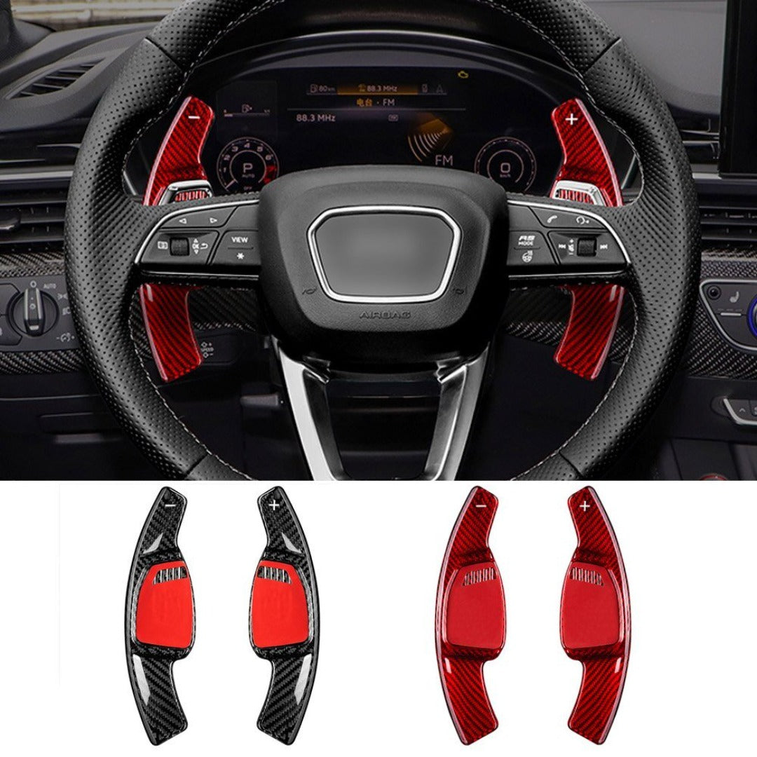 Extension palette au volant Audi RS3 RS4 RS6.