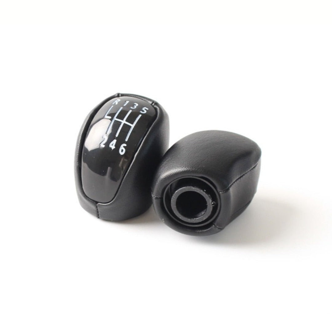 Pommeau levier de vitesse Laguna 3 pour boîte 6 vitesse de couleur noir.