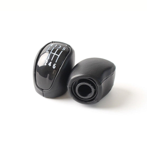 Pommeau levier de vitesse Laguna 3 pour boîte 6 vitesse de couleur noir.