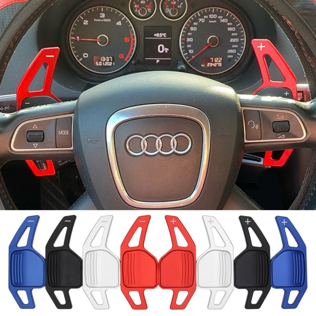 Palette au volant Audi. 