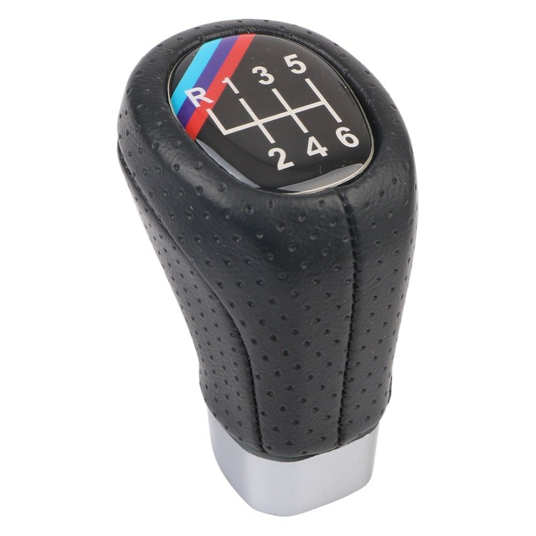 Pommeau de vitesse BMW E36, avec les bandes M, pour boîte à 6 vitesses.