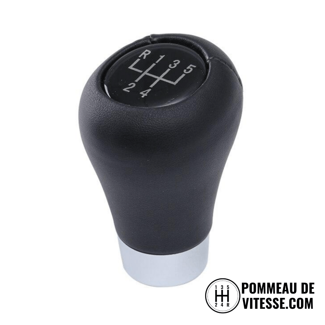 Pommeau de vitesse BMW E46, pour boîte à 5 vitesses et de couleur noir.