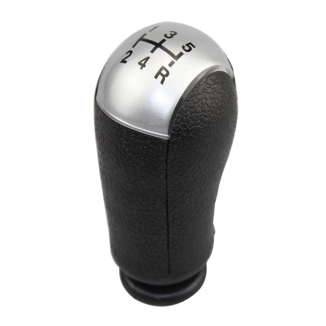 Pommeau levier de vitesse Ford Focus 2 pour boîte 5 vitesses de couleur gris.