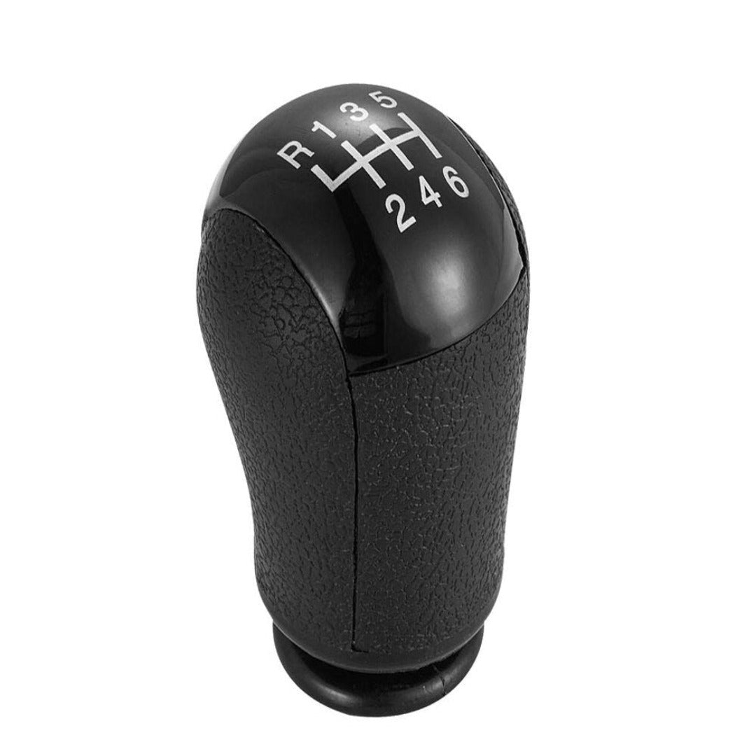 Pommeau levier de vitesse Ford Focus 2 pour boîte 6 vitesses de couleur noir.