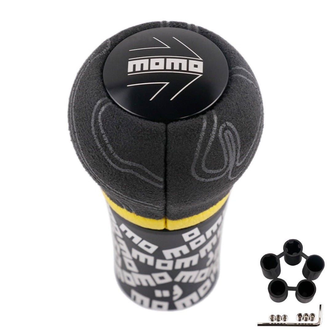 Pommeau de vitesse MOMO Ultra couleur noir.