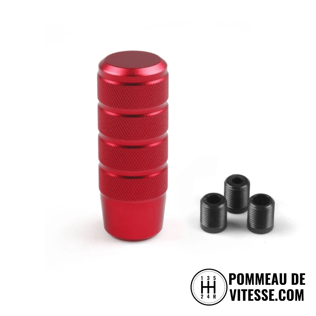 Pommeau de vitesse original M1 de couleur rouge.
