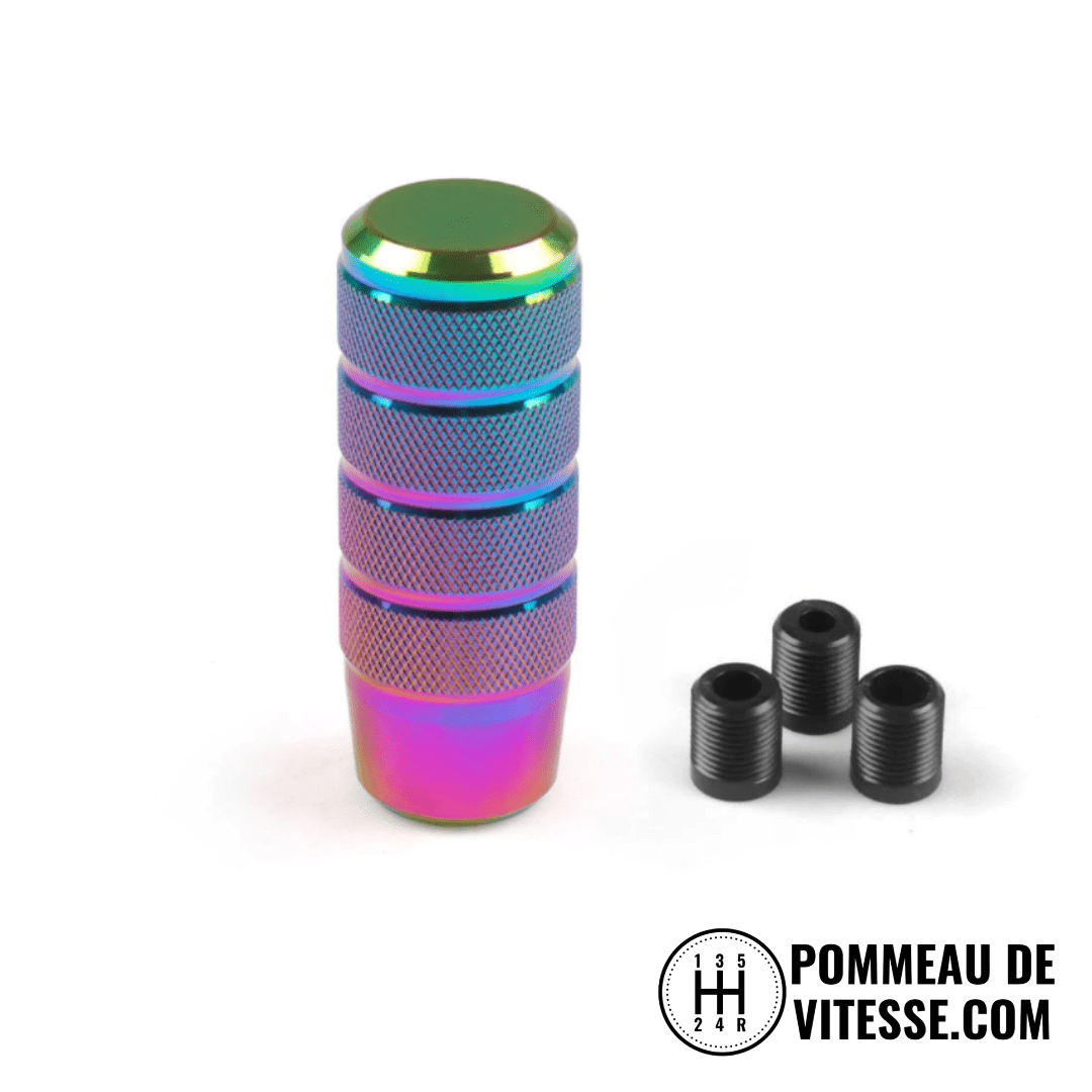 Pommeau de vitesse original M1 de couleur multicolore.