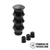 Pommeau de vitesse original M2, de forme cylindrique et de couleur noir.