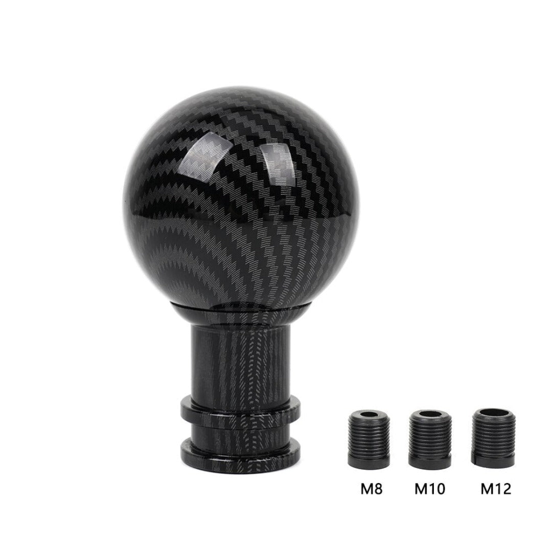 Pommeau de vitesse tuning 3 couleur noir carbone.