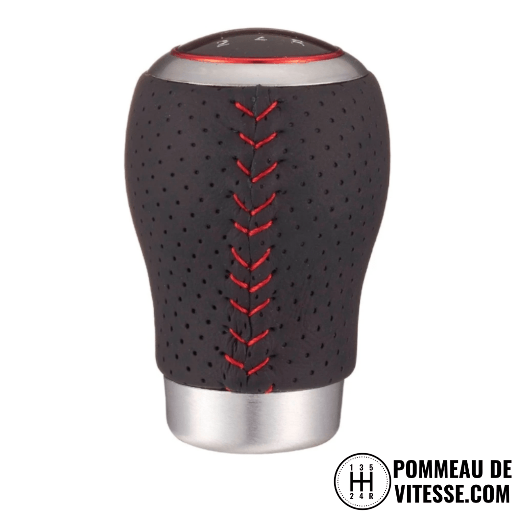 Pommeau levier de vitesse universel, couleur noir.
