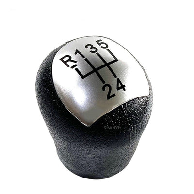 Pommeau de vitesse Twingo 2 de couleur gris, pour boîte 5 vitesses.